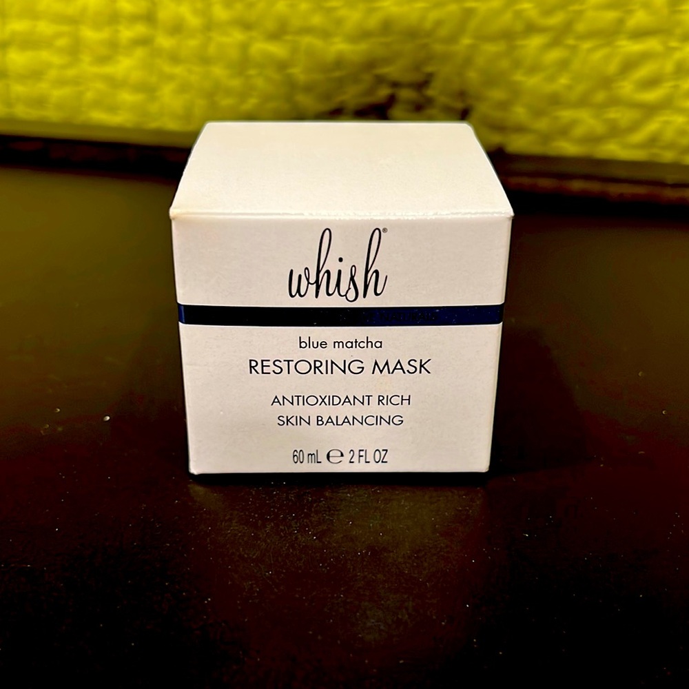 Whish brand Blue Matcha Restoring Mask